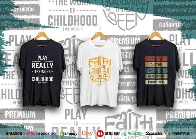 Creative streetwear T-shirt graphic design mockup for apparel branding